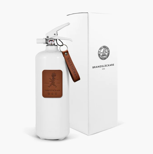 Brandsläckare 2 kg Mörkt läder