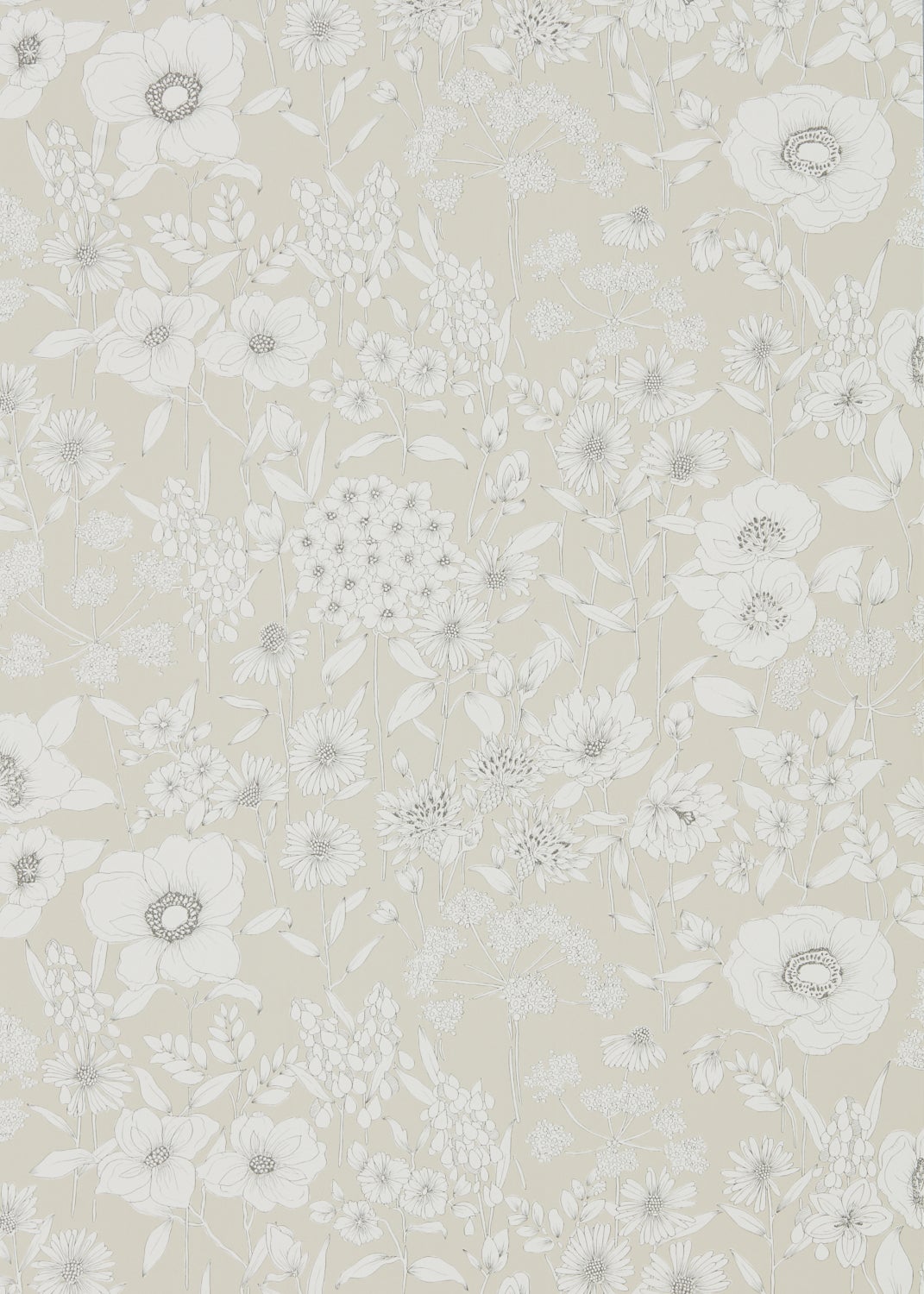 Sanderson - Maelee Linen Potting Room Wallpapers