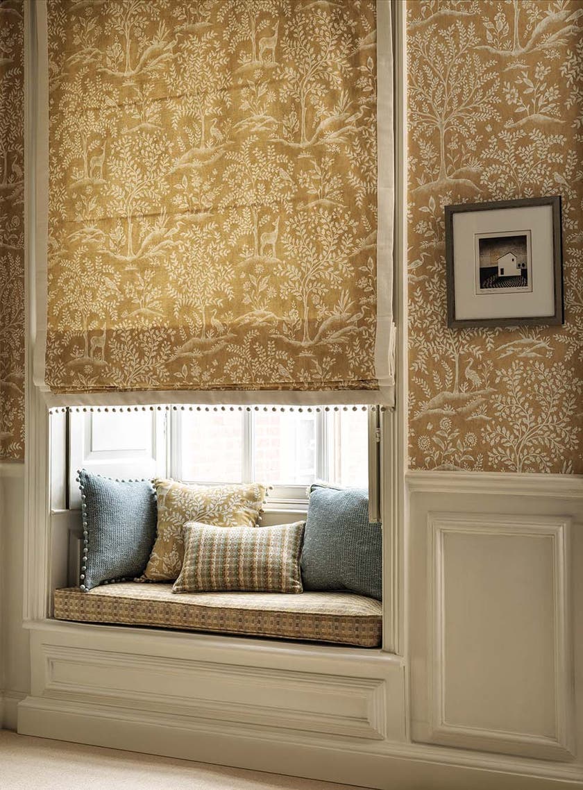 Nina Campbell - Foret Nc Signature Foret Ochre.