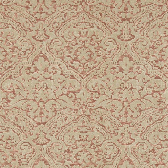 Renaissance Damask Russet Constantina Damask Wallpa