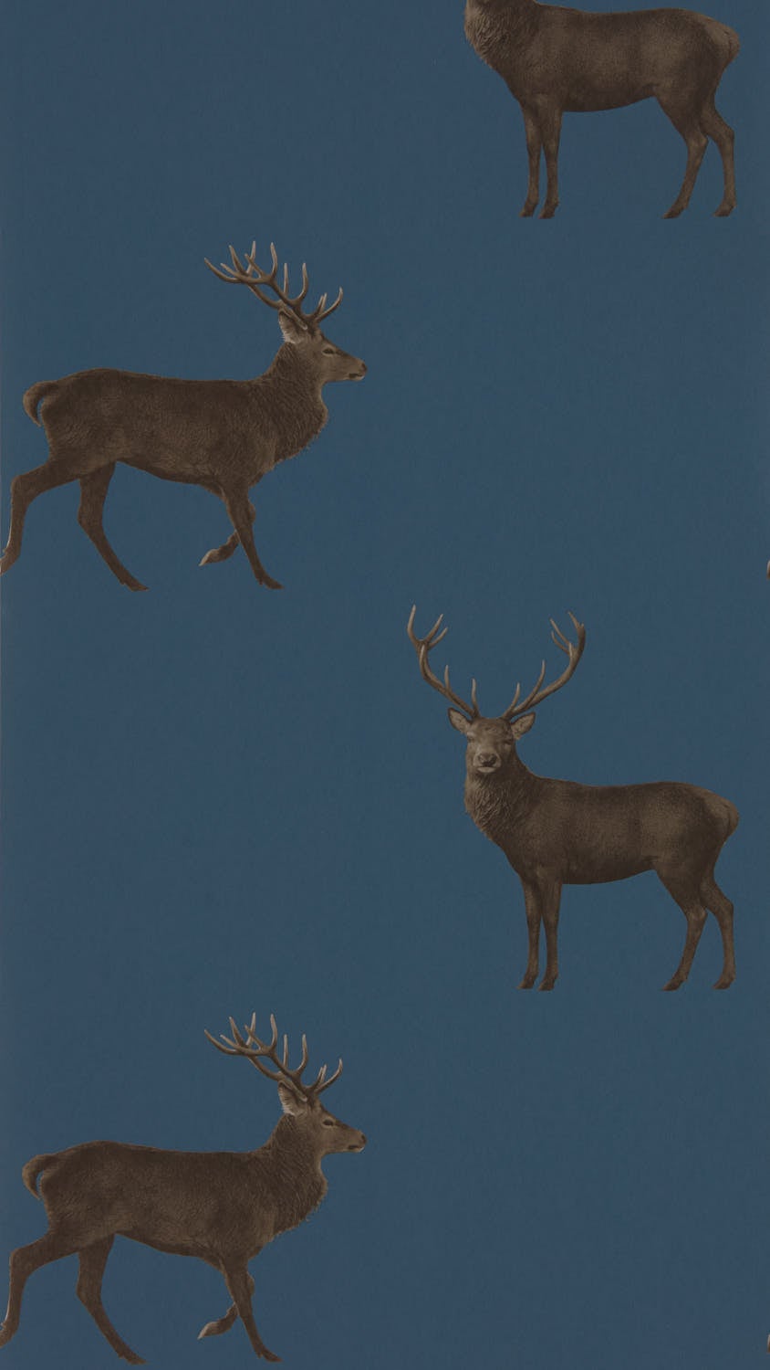 Sanderson - Evesham Deer Indigo Arboretum Wallpapers