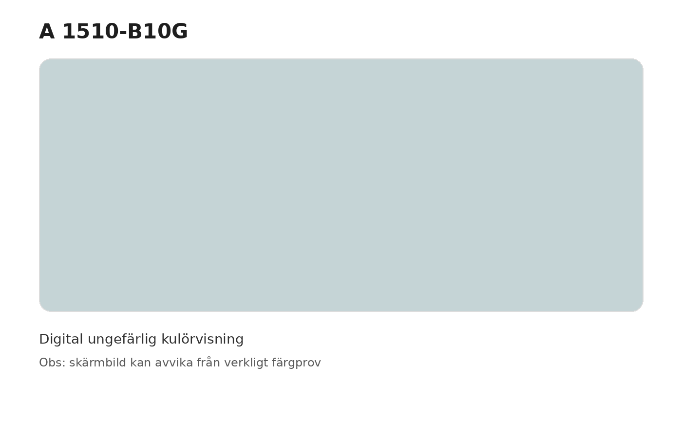 Living väggfärg 07 - 10L - A 1510-B10G (Outlet, OBS EJ VIT)