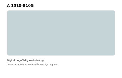 Living väggfärg 07 - 10L - A 1510-B10G (Outlet, OBS EJ VIT)