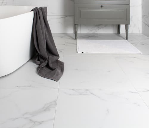 Marble Art Vit matt 60x60 såg