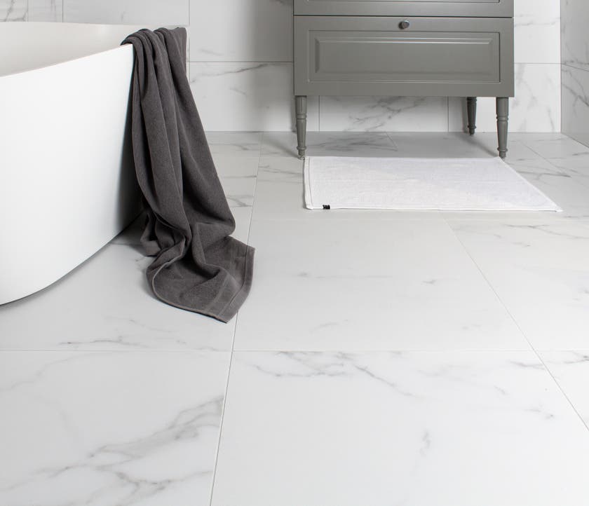 Marble Art Vit matt 60x60 såg