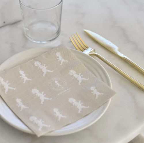 Servett Sand 33x33 cm, 20-pack