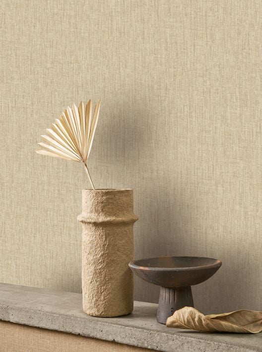 Casadeco - Scribe Beige Raphia Babylone Cad