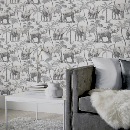 Safari Elephant Charcoal