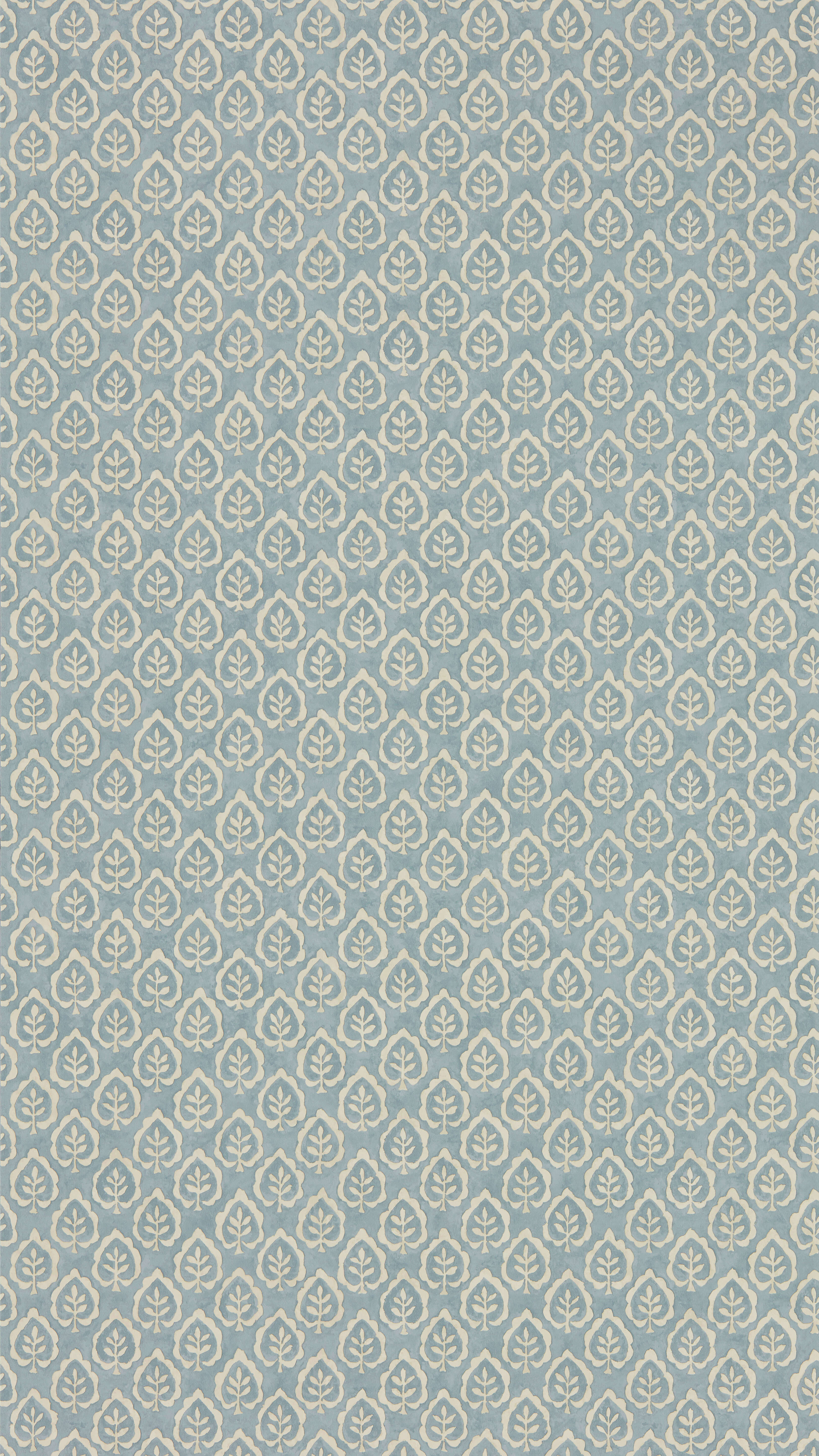 Sanderson - Fencott Blue Littlemore Wallpapers