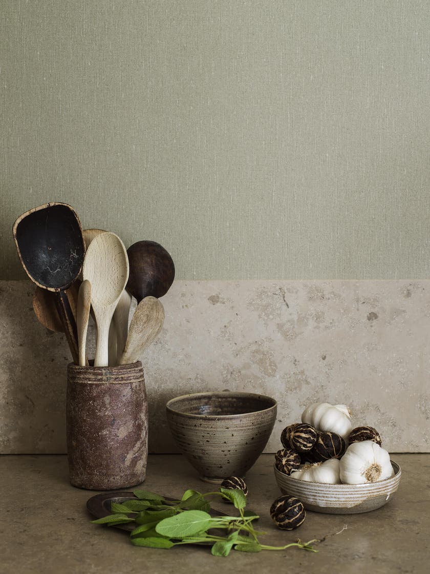 Boråstapeter - Soft Olive