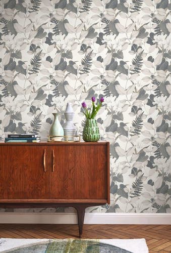 Casadeco - Royal Lily Bleu Cendre Soliflore