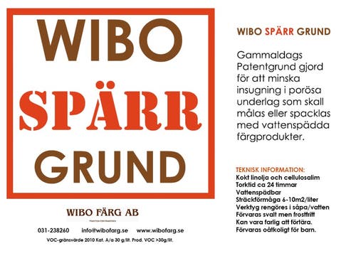 Spärrgrund Wibo 10L