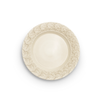 Lace Tallrik 25 cm Sand