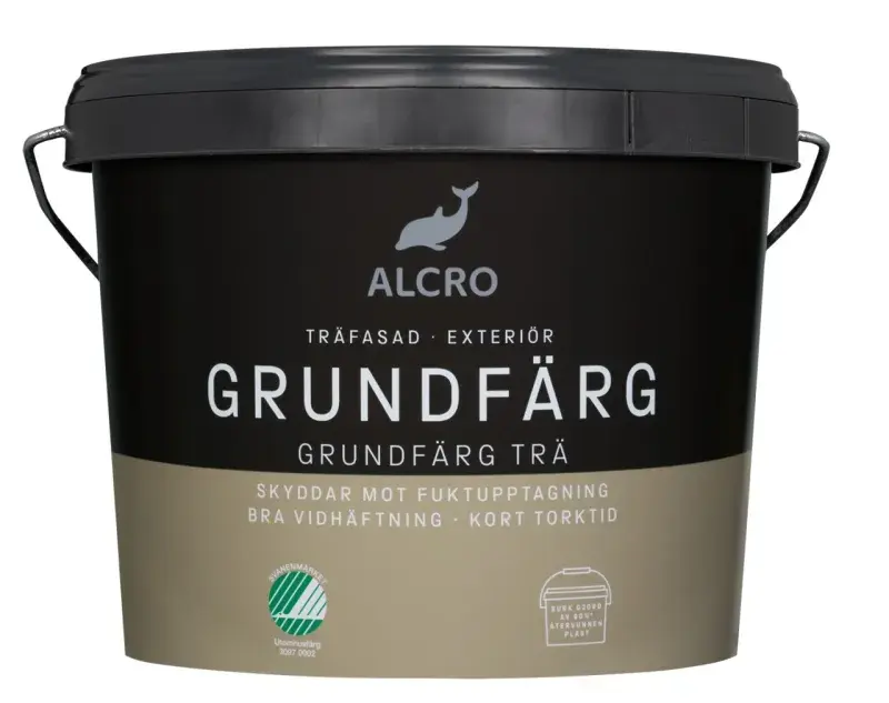 Grundfärg Trä Utomhus - 10L - S9000-N/Svart (Outlet)
