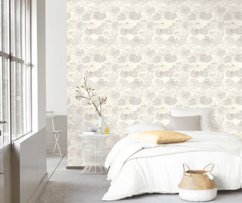 Casadeco - Nymphea Blanc Coton Gardens