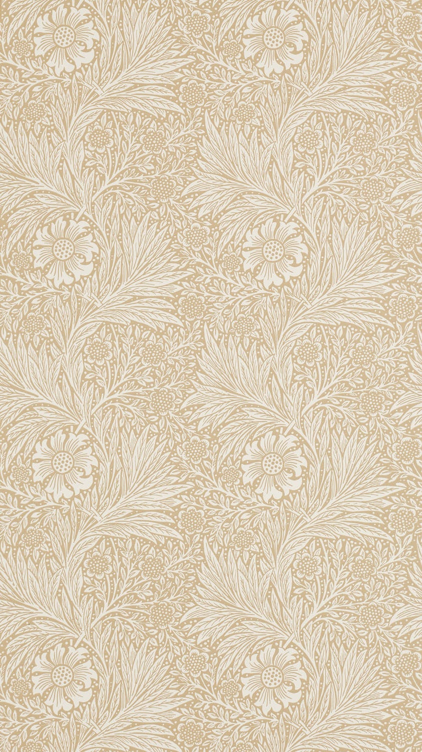 Morris & Co - Marigold Manilla Morris and Friends Wallpa