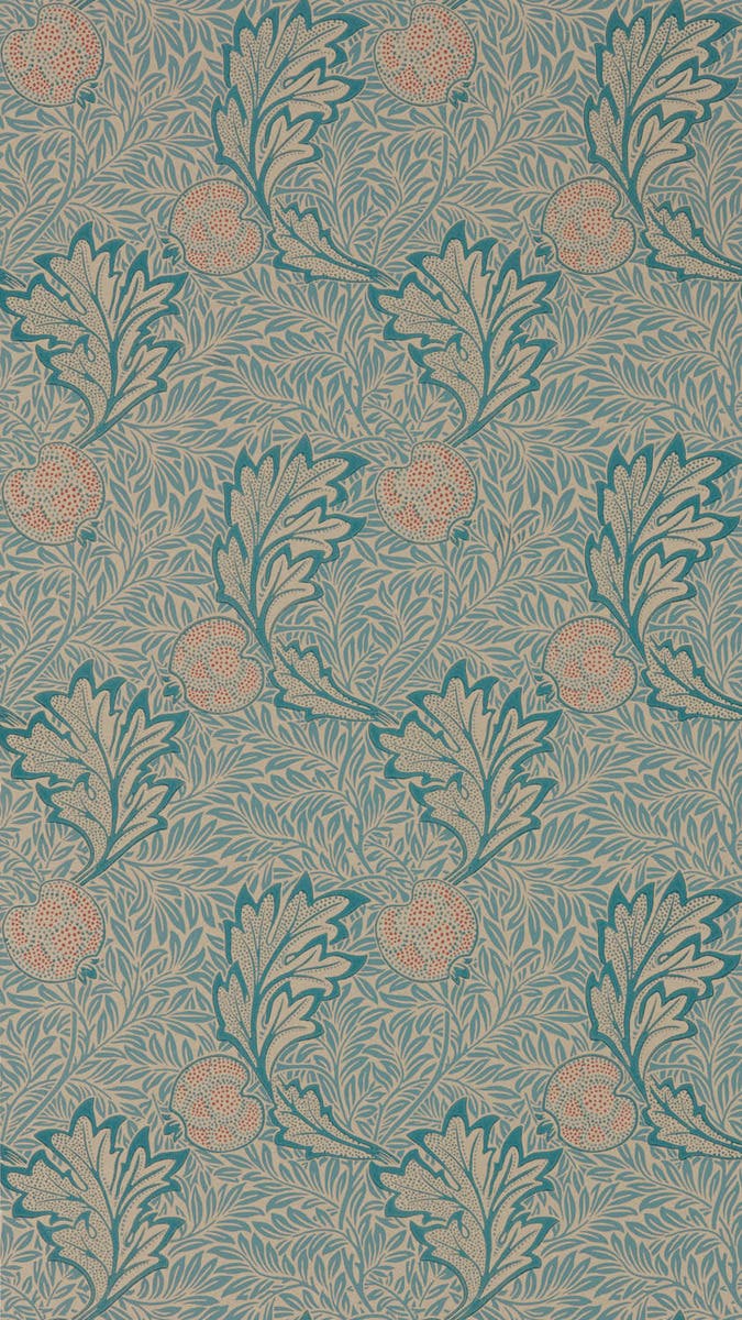 Apple Indigo Antique Melsetter Wallpapers