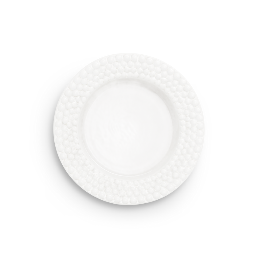 Bubbles Tallrik 28 cm Vit