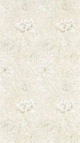 Morris & Co - Chrysanthemum Toile Cochi Simply Morris Wallpapers