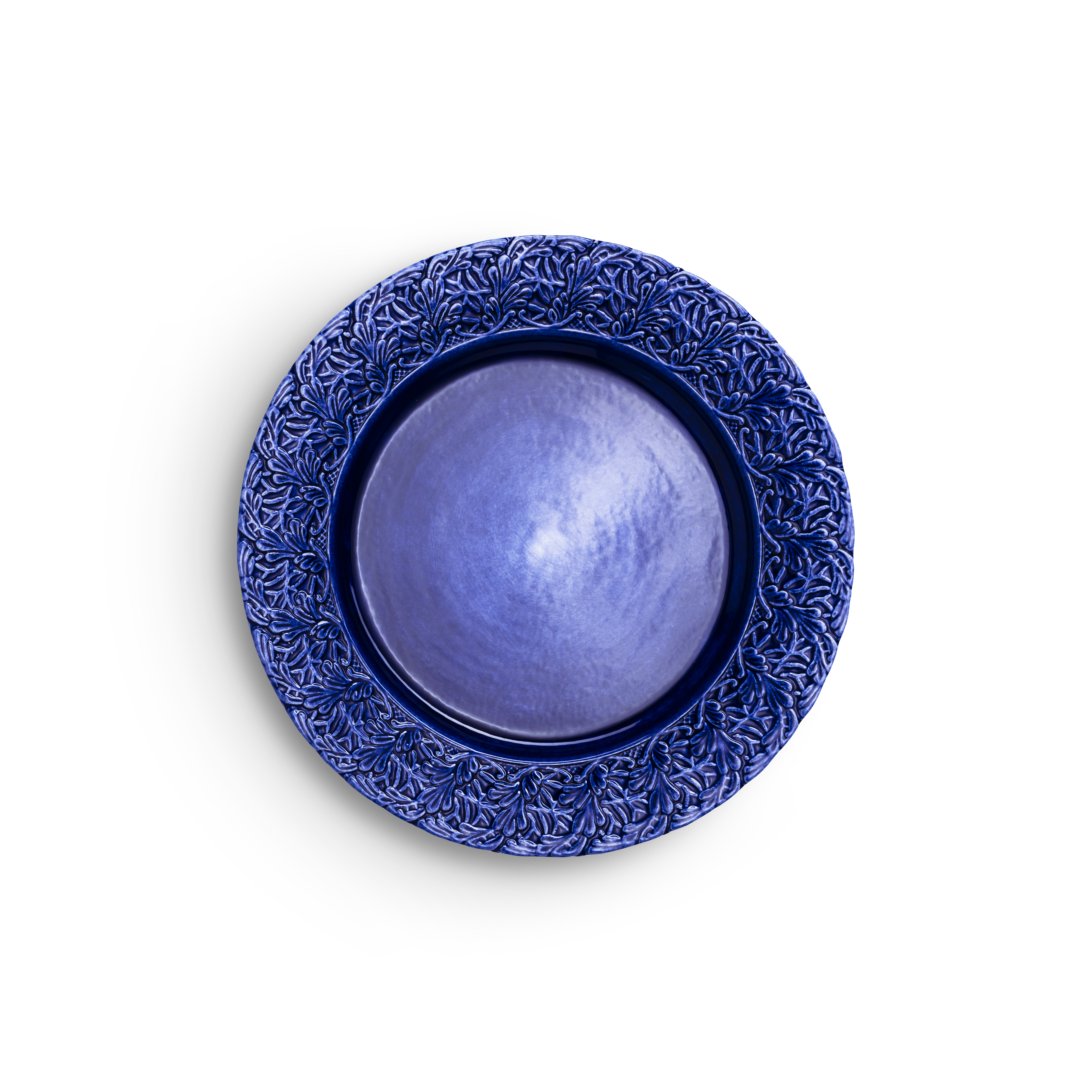 Lace Tallrik 25 cm Blå