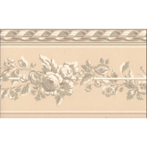 Lim & Handtryck - Versailes - Torv/lindblomsgrön B11-56