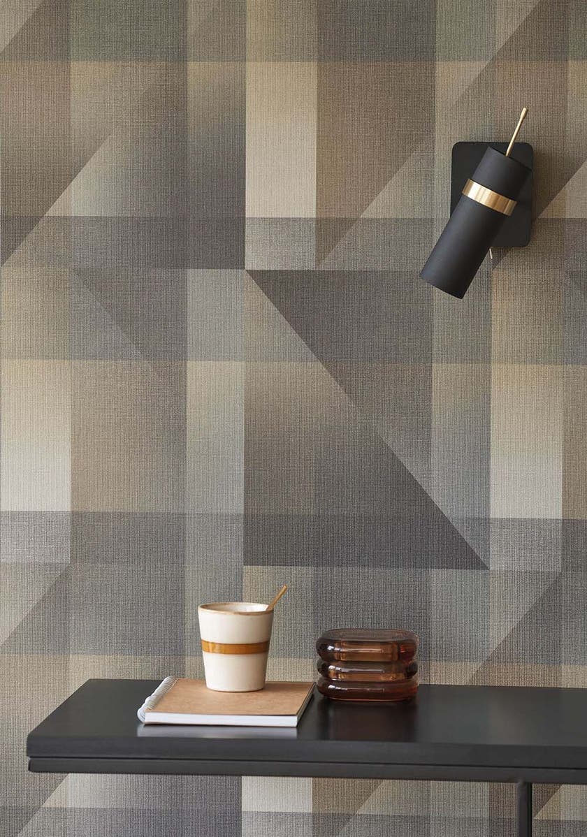 Casadeco - Edward Noir Fusain Carnaby Street