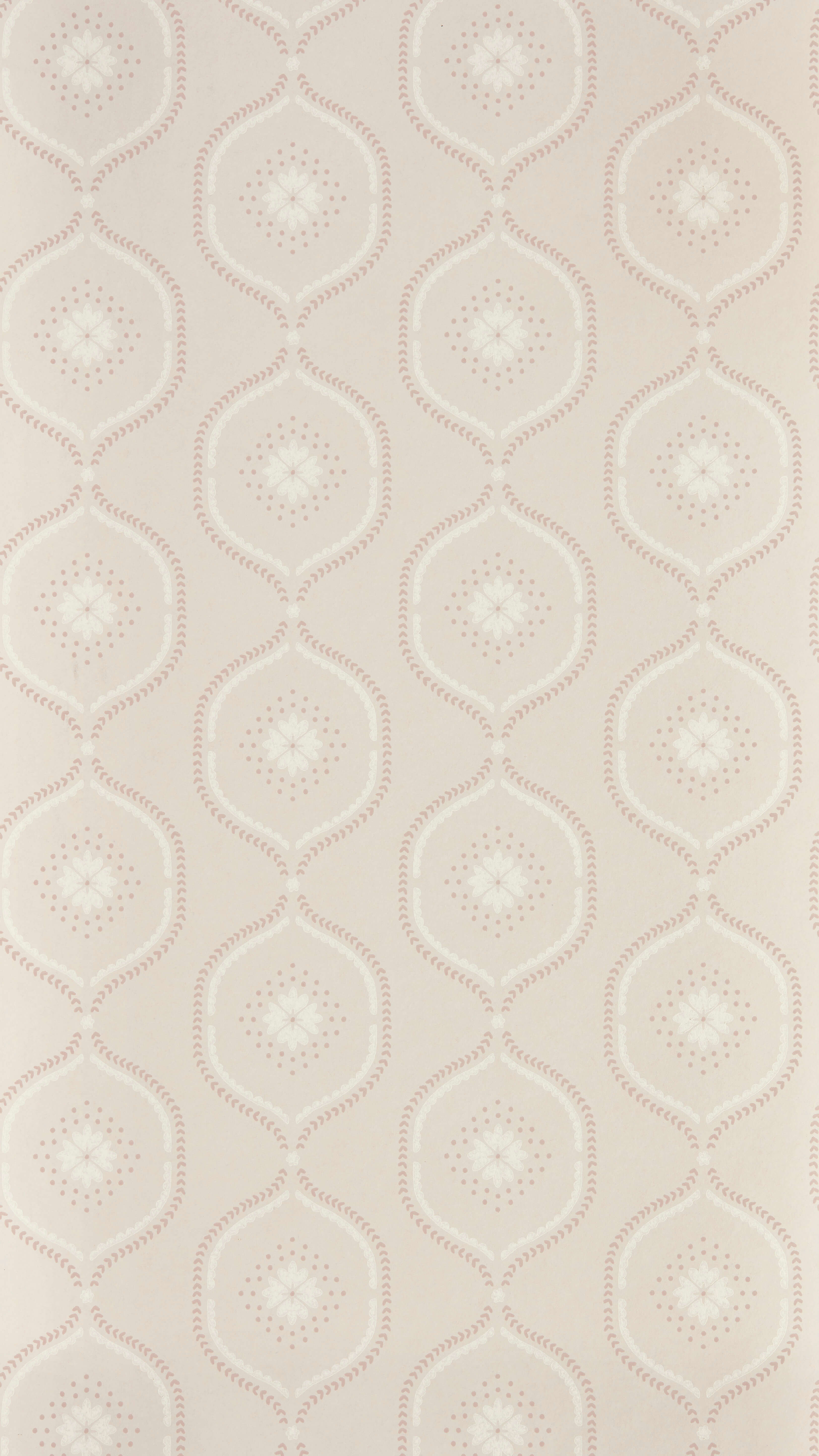 Sanderson - Milcombe Powder Pink Littlemore Wallpapers