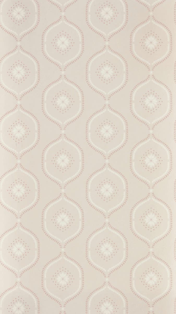 Sanderson - Milcombe Powder Pink Littlemore Wallpapers