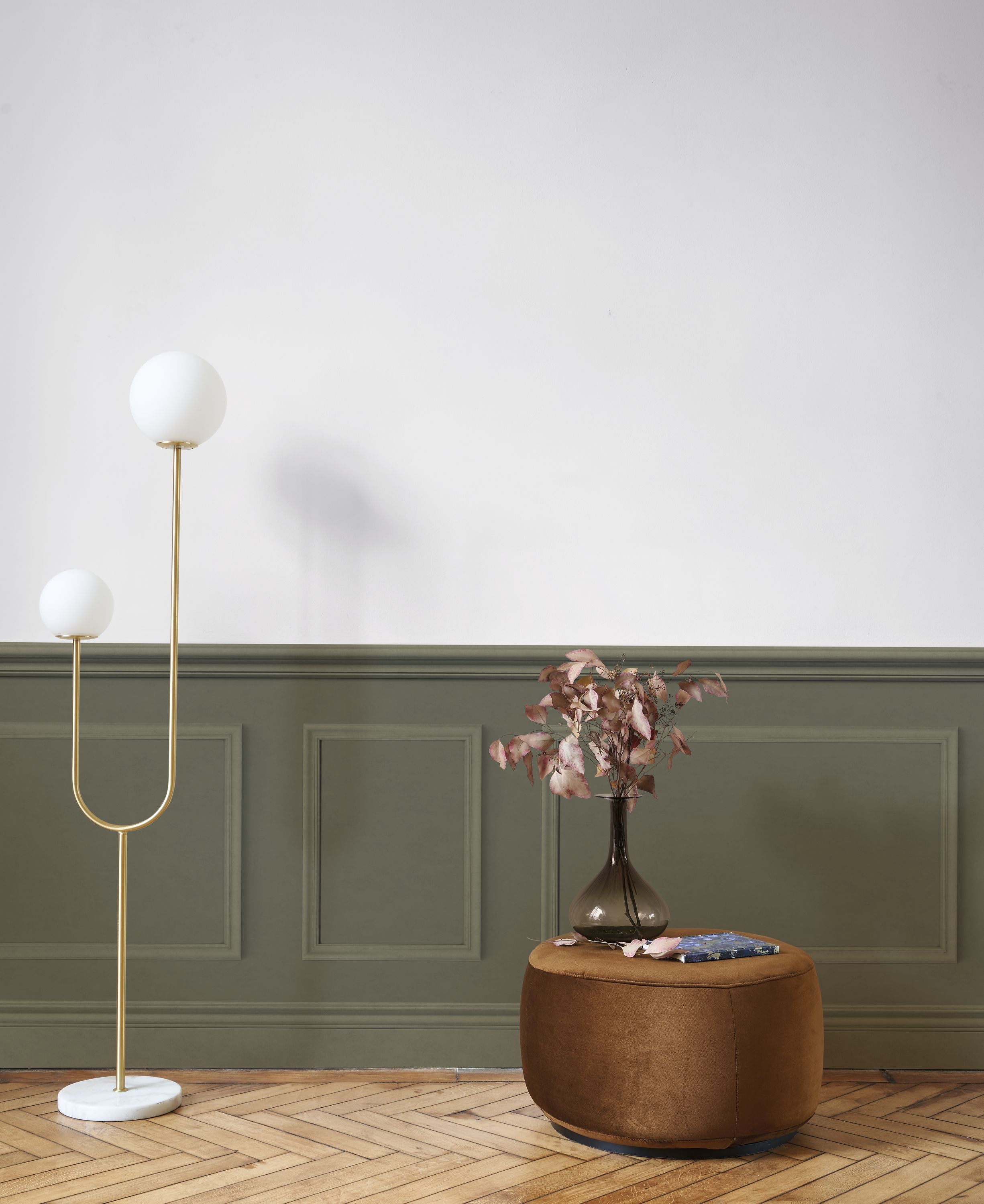 Casadeco - Le Petit Salon Kaki Galons & Frises