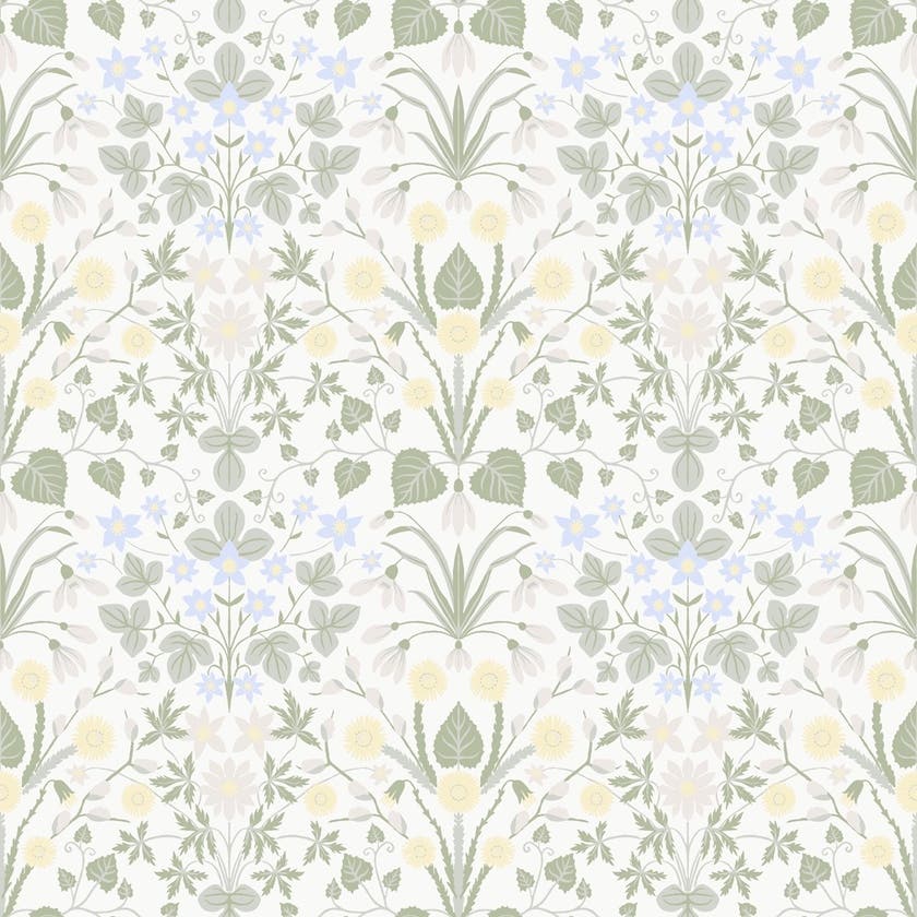 Midbec Tapeter - Vårblommor - Midbec Långenäs