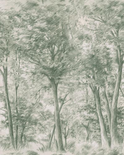 Boråstapeter - Sketch of Trees
