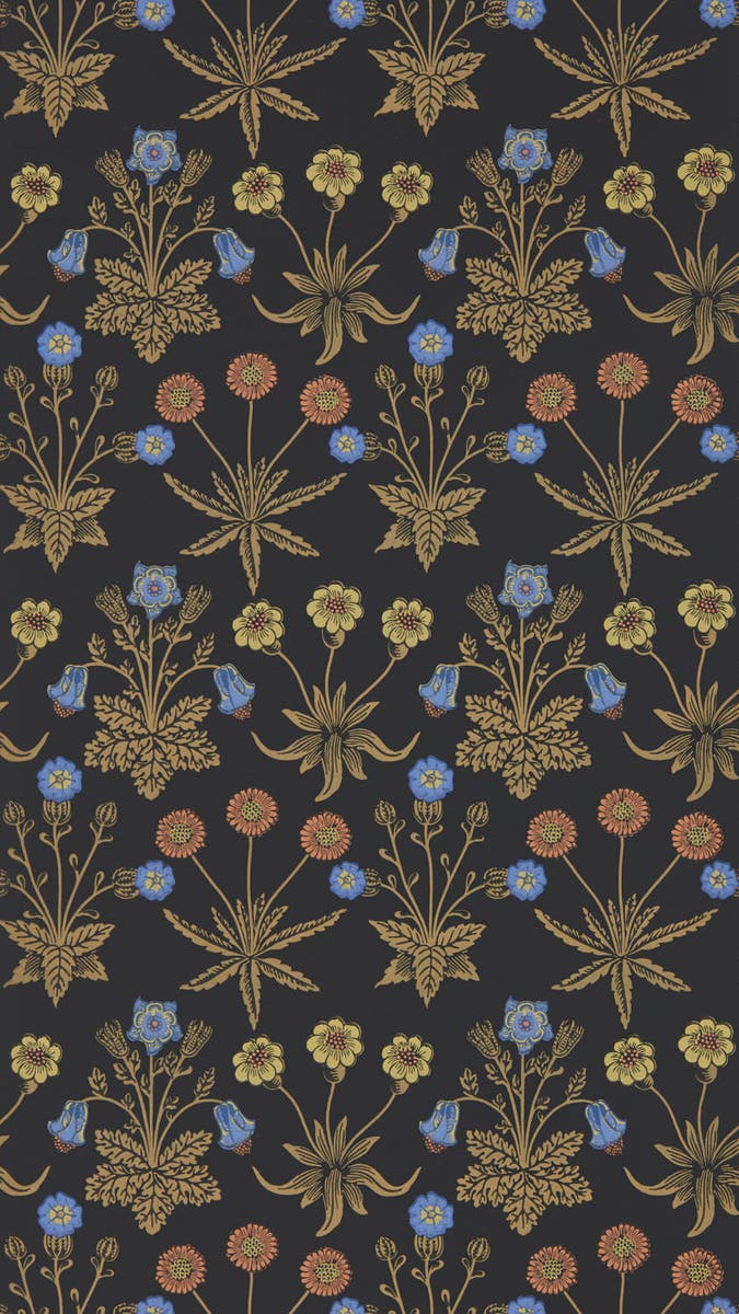 Morris & Co - Daisy Moonlit Bedford Park Wallpapers
