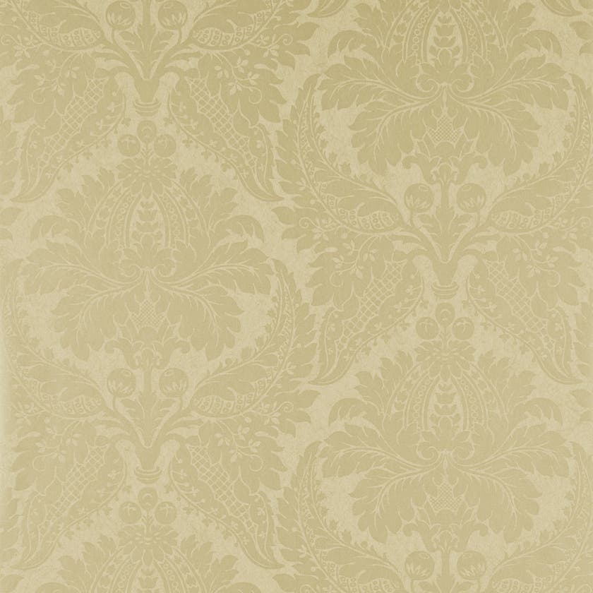 Zoffany - Malmaison Damask Champagn Constantina Damask Wallpa