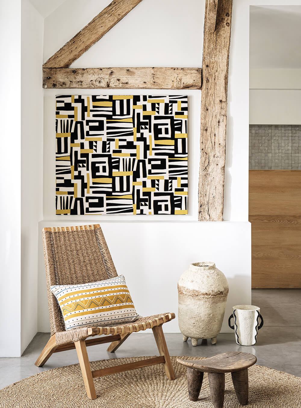 Osborne & Little - Zawaya Irisa Zawaya Black/Ivory