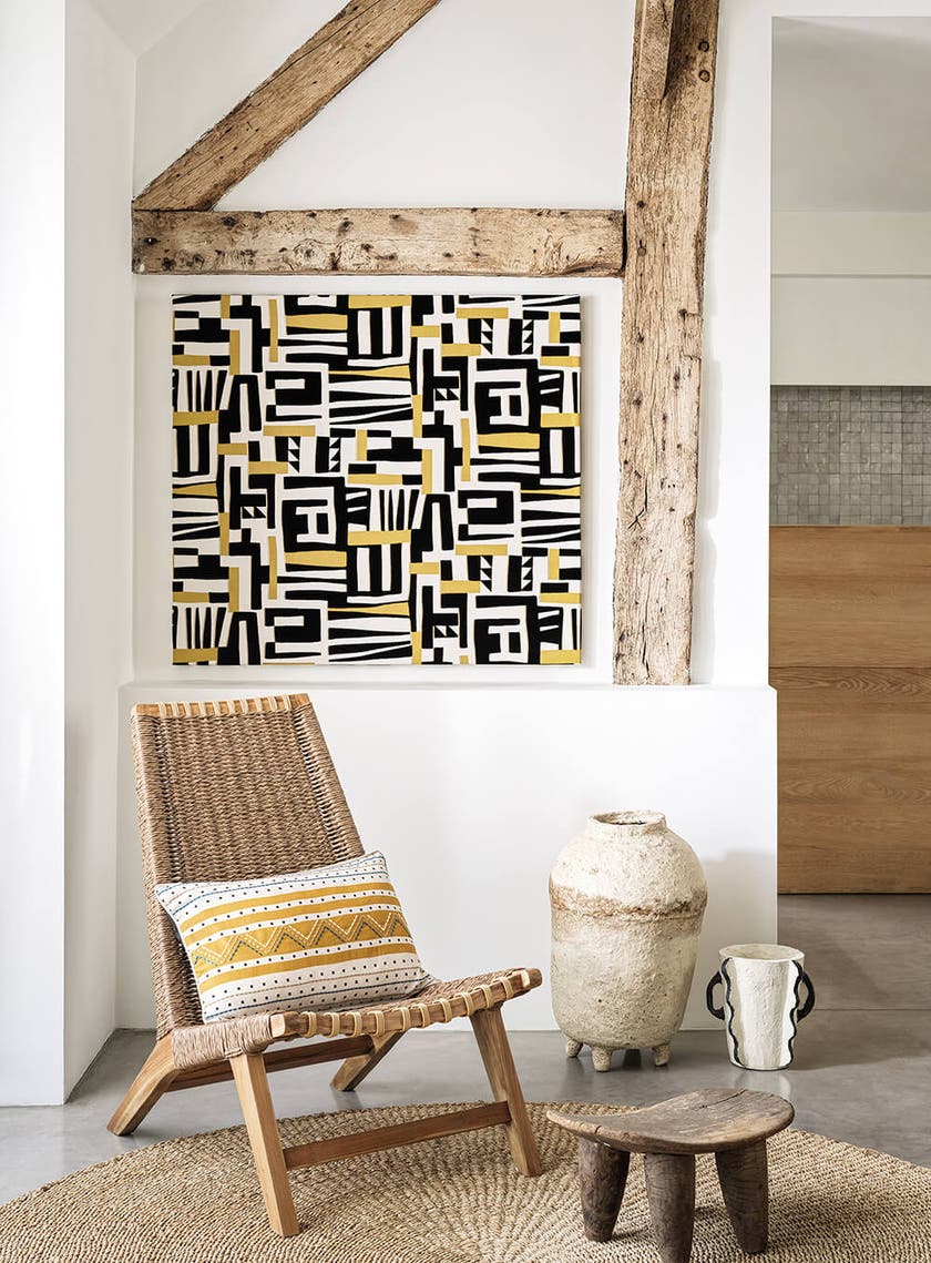 Osborne & Little - Zawaya Irisa Zawaya Black/Ivory