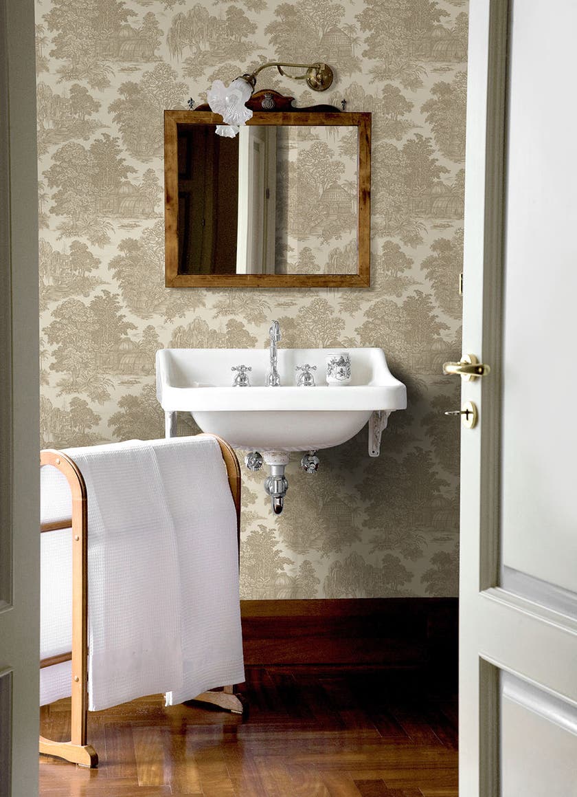 Intrade - Blenheim Cream Tales of the Manor Tapet