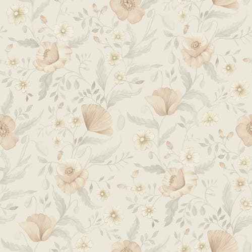 Midbec Tapeter - Trädgårdsblommor