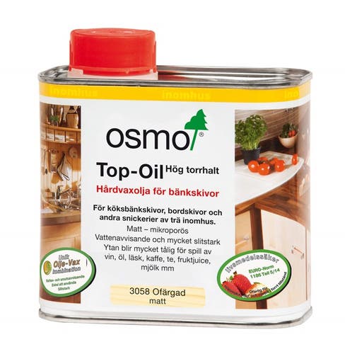 OSMO Hårdvaxolja Top-Oil 3058 0.5L