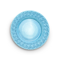 Lace Tallrik 32 cm Turkos