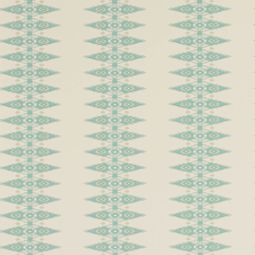 Jane Churchill - Priya Stripe Aqua