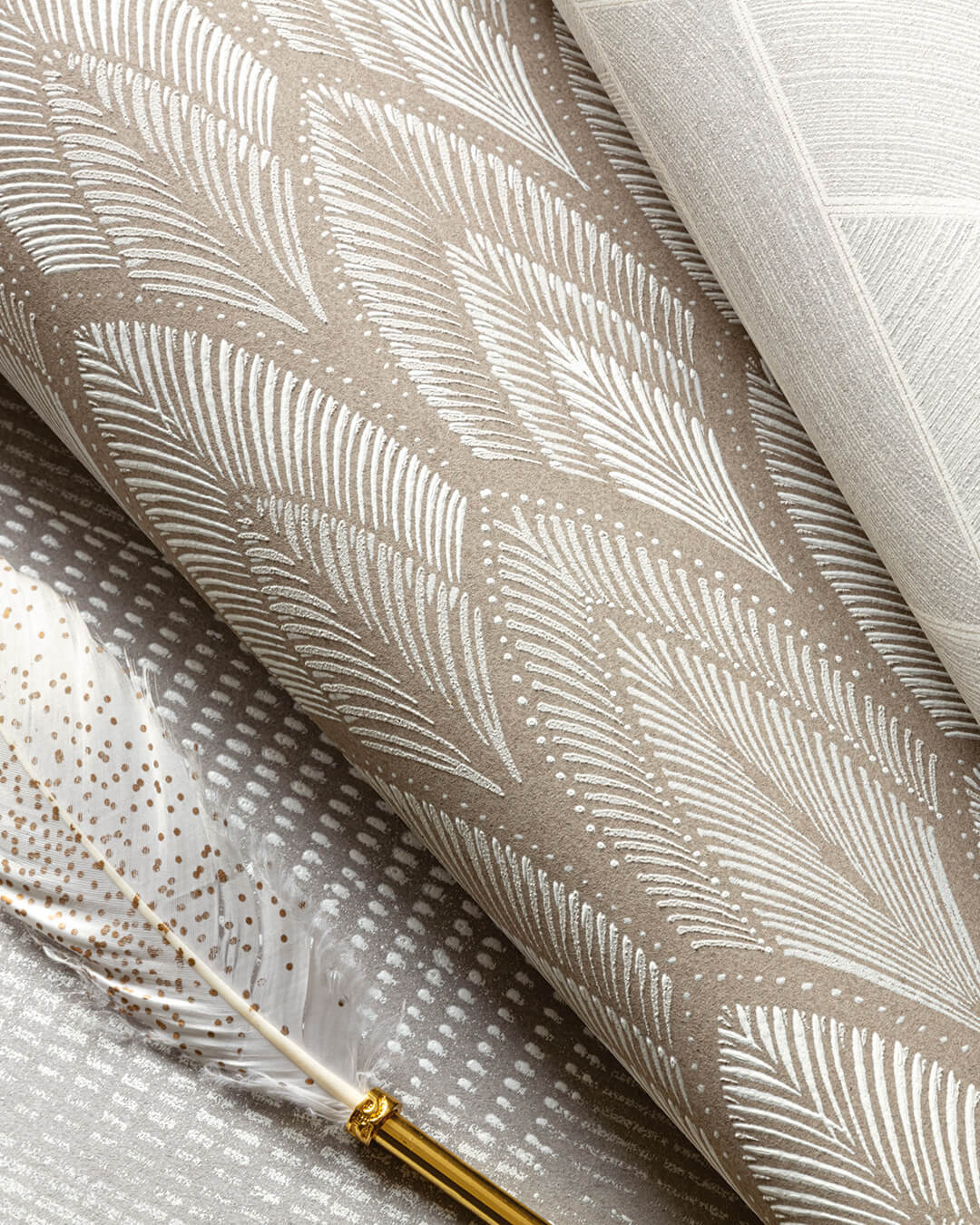 Midbec Tapeter - Dabu Taupe