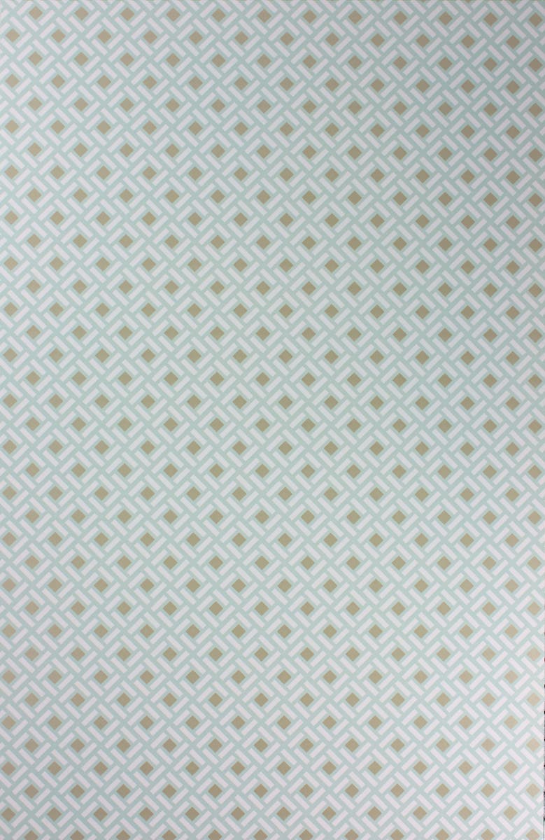 Nina Campbell - Kelburn Aqua/Gilver