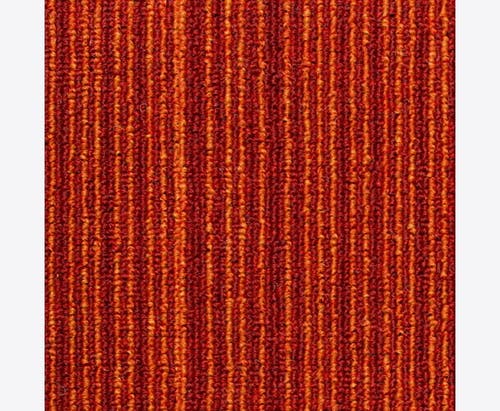 Compact Square Stripe rö Golvabia Textilgolv