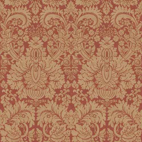 Queen's Damask Old Red