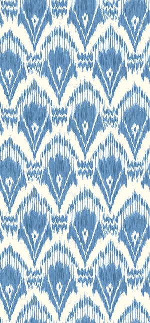 GP&J Baker - Original Zaraband Blue BW45130-2