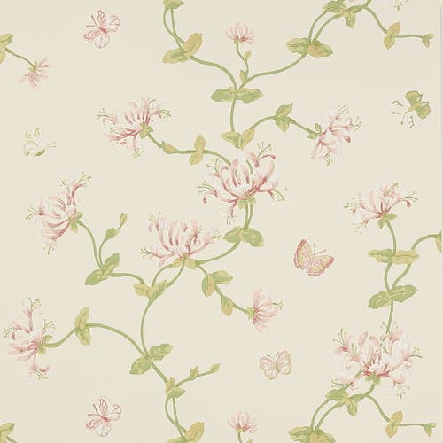 Colefax and Fowler - Honeysuckle Garden Pnk/Grn