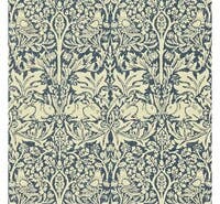 Brer Rabbit Indigo/Vellum Morris and Friends Wallpa