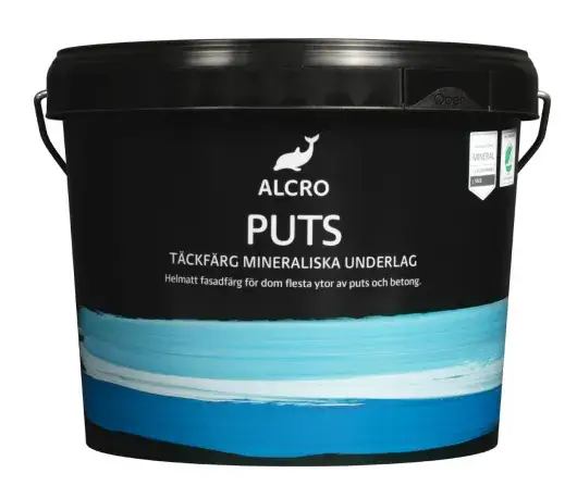 Puts Täckfärg - 3L - Valfri mörk kulör (Outlet)