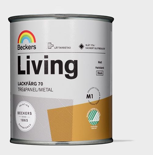 Living Lackfärg Blank 0,75 L Vit