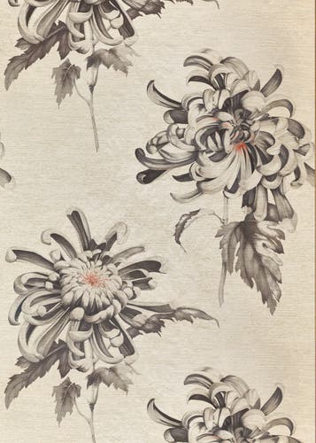 Zoffany - Evelyn Koi/Vine Black The Muse Wallcoverings
